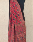 Ajrakh Modal Silk Dupatta