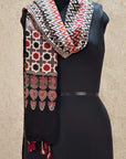 Ajrakh Modal Silk Stole