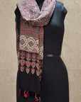 Ajrakh Modal Silk Stole