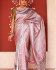 Jamawar Tanchoi Silk Saree