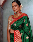 Kadhwa Banarasi Katan Silk Saree
