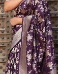Handwoven Banarasi Katan Silk Saree
