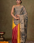 Kanchan Grace Tissue Silk Maheshwari Saree