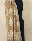 Embroidered Faux Pashmina Shawl