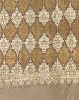 Embroidered Faux Pashmina Shawl