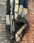 Black Zari Maheshwari Dupatta