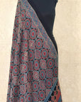Ajrakh Modal Silk Dupatta