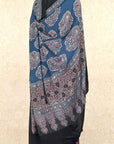 Blue Ajrakh Dupatta