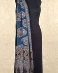 Ajrakh Silk Dupatta