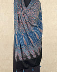 Blue Ajrakh Dupatta