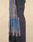 Ajrakh Silk Dupatta
