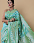 Banarasi-Katan-Silk-Saree-zari-border-saree