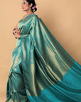 blue-muga-silk-saree-zari-border-saree