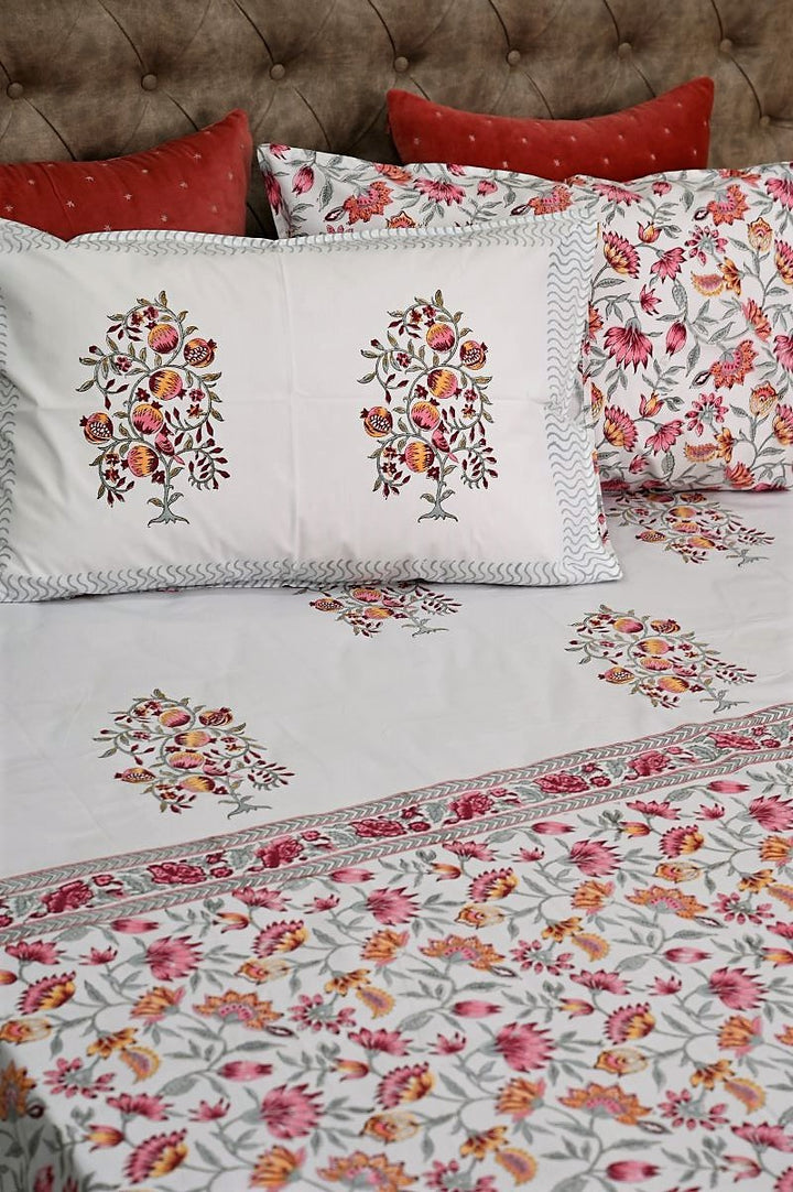 Percale-Bedsheet-Sanganeri-Print-Bedsheet-Cotton-Bed-Linen