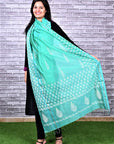 green-Handwoven-Maheshwari-Dupatta