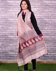 red-white-bagh-print-Chanderi-silk-dupatta