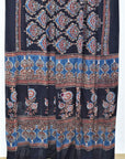 Unstitched Ajrakh Modal Silk Suit - House of Elegance