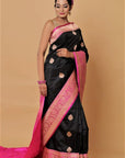 black-Banarasi-Silk-Handloom-Saree