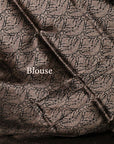 Aurora Midnight Banarasi Katan Silk Saree