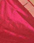 Rose Gold Banarasi Katan Silk Saree