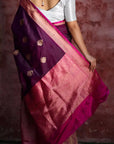 Handloom Kadhwa Banarasi Katan Silk Saree