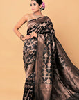 gold-black-Katan-silk-banarasi-saree