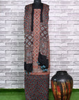 Riyal Challo Unstitched Modal Silk Ajrakh Print Suit