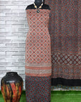 Riyal Challo Unstitched Modal Silk Ajrakh Print Suit