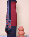 Black Ajrakh Modal Silk Dupatta
