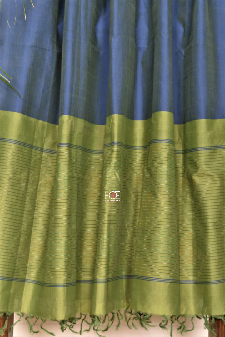 Duo Shade Green Carmine / SiCo | Ikat weaves | 3 Pcs Suit - Handcrafted Home decor and Lifestyle Products