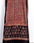 Unstitched Ajrakh Modal Silk Suit Dress Material - House of Elegance