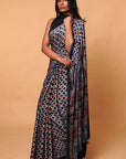 Ajrakh Saree