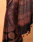 Black Silk Saree