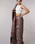 Red-Modal-Silk-Ajrakh-Saree