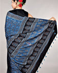 Blue Silk Saree