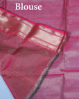 Buy Online Office Wear Handwoven Maheshwari Tissue Silk Saree Maheshwari Silk Sari Golden Zari Saree Maheshwari Silk Cotton Saree Maheshwari SiCo Saree