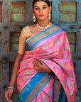 Handloom Pochampally Ikat Silk Saree