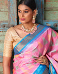 Pochampally Ikat Pure Silk Saree