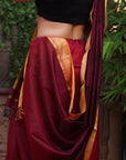 Traditional Maheshwari Cotton Silk Saree