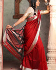 Maheshwari cotton silk Saree