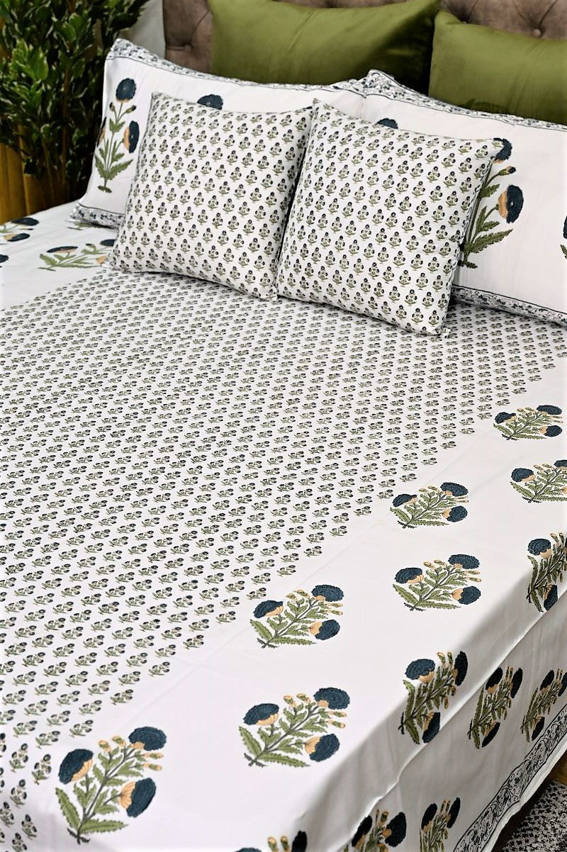 Jaipuri printed bedsheet