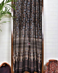 Red Flory Chevron / Modal Silk & Chanderi | Ajrakh | 3 Pcs Suit - Handcrafted Home decor and Lifestyle Products