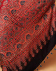 Hand Block Print Modal Silk Ajrakh Saree