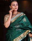 Green Kanjivaram Mulberry Silk Saree