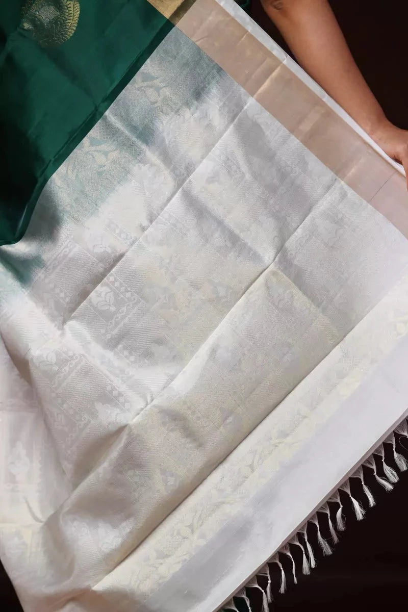 Green Kanjivaram Silk Saree