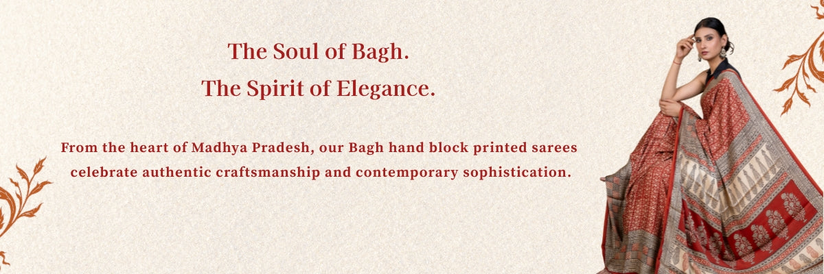 Bagh Print Sarees