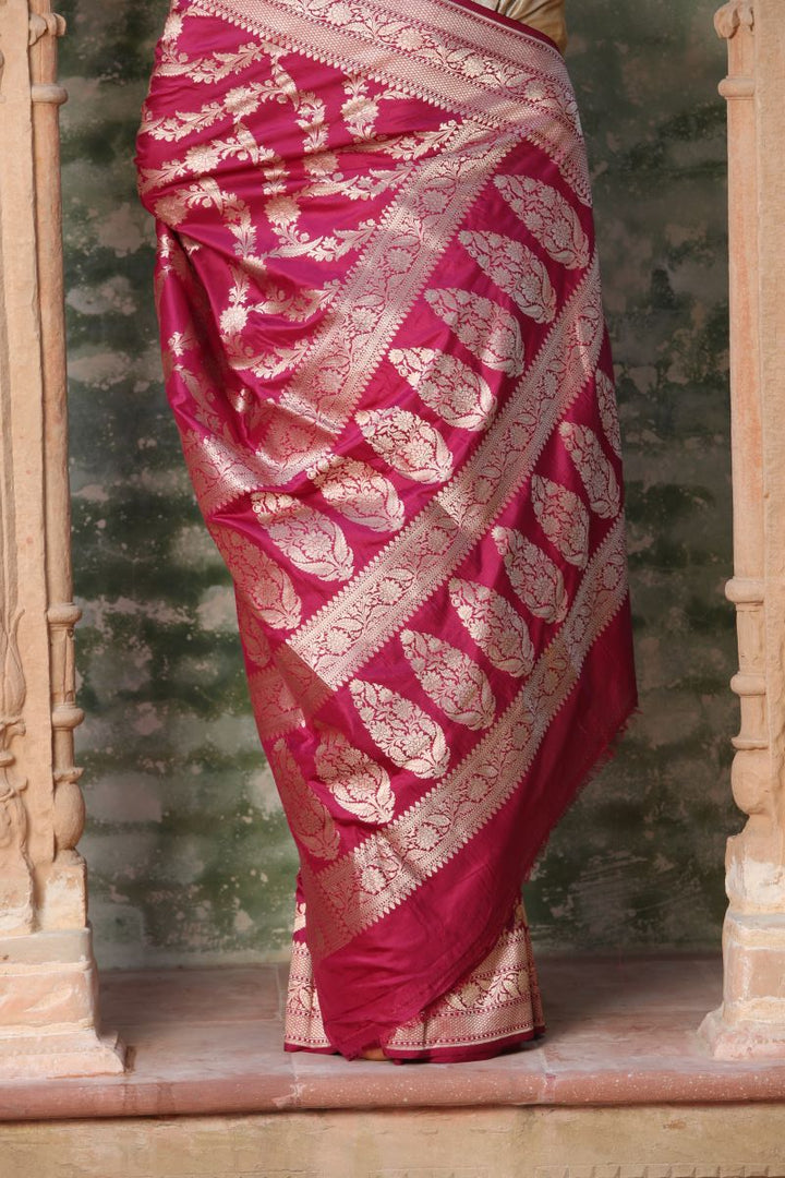 ﻿Pure Silk Banarasi Katan Silk Saree