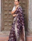 ﻿Banarasi Katan Silk Saree