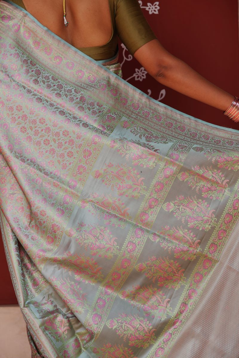 Banarasi Tanchoi Silk Saree