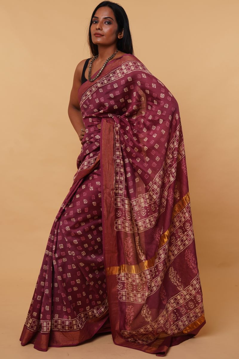 Chanderi Silk Saree